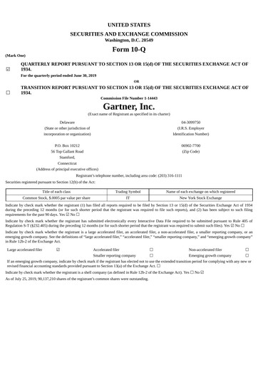Thumbnail Gartner Quarterly Report 2019-q2