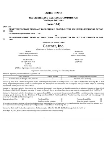 Thumbnail Gartner Quarterly Report 2021-q1