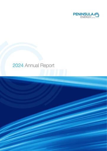 Thumbnail Peninsula Energy Annual Report 2024
