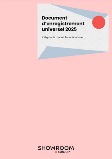 Thumbnail SRP Groupe (Showroomprive.com) Universal Registration Document 2025