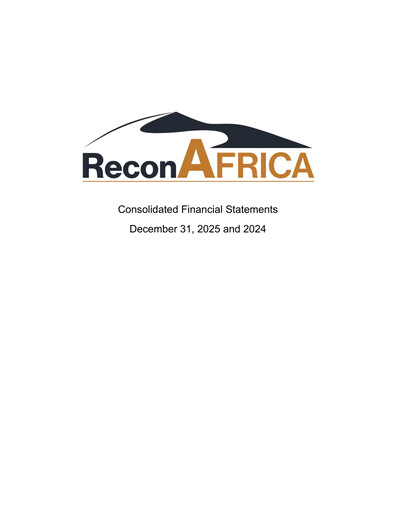 Thumbnail ReconAfrica Financial Statement 2025
