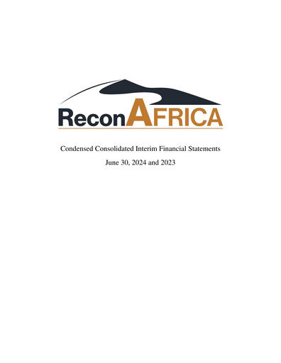 Thumbnail ReconAfrica Quarterly Report 2024-q1