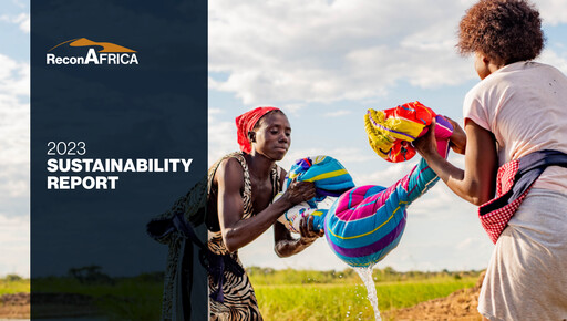 Vorschaubild ReconAfrica Nachhaltigkeitsbericht 2023