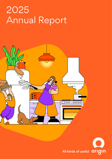 Miniature Origin Energy Rapport annuel 2025