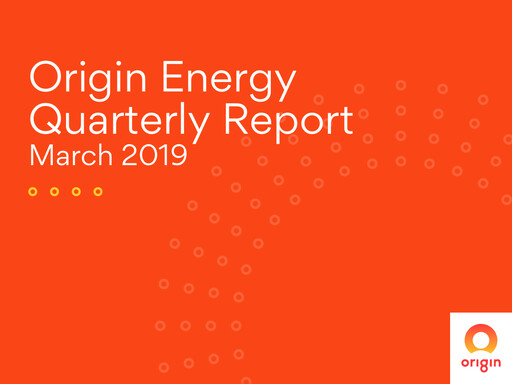 Vorschaubild Origin Energy Quartalsbericht 2019-q3