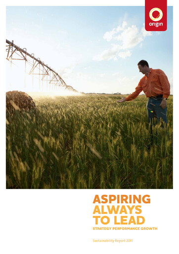 Vorschaubild Origin Energy Nachhaltigkeitsbericht 2011