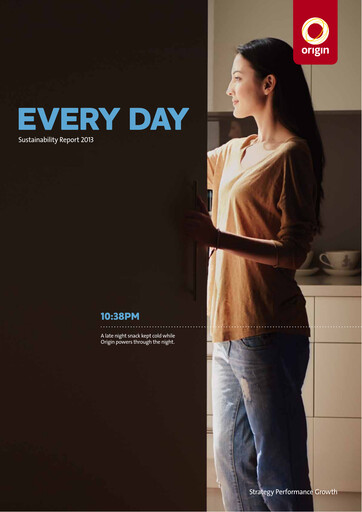 Vorschaubild Origin Energy Nachhaltigkeitsbericht 2013