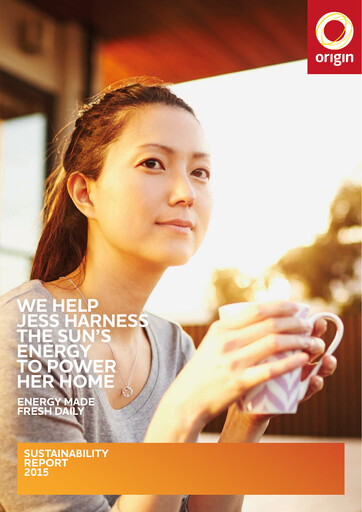 Vorschaubild Origin Energy Nachhaltigkeitsbericht 2015