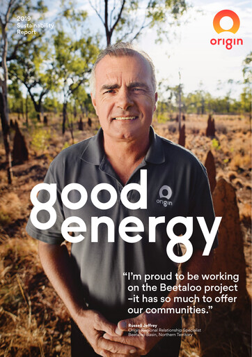 Vorschaubild Origin Energy Nachhaltigkeitsbericht 2019