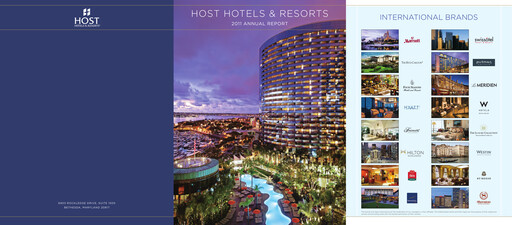 Thumbnail Host Hotels & Resorts
 Annual Report 2011