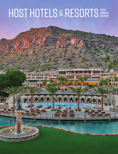 Thumbnail Host Hotels & Resorts
 Annual Report 2020