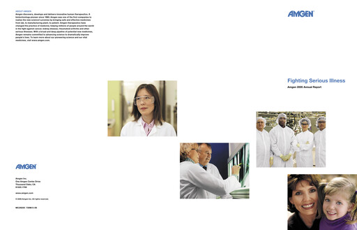 Thumbnail Amgen Annual Report 2005