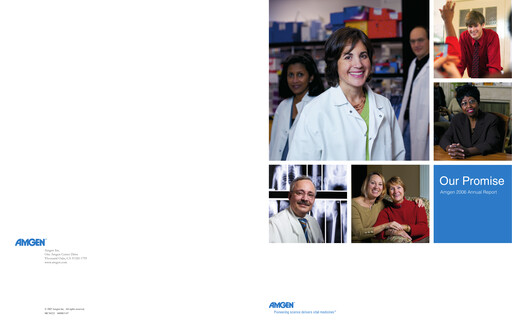 Thumbnail Amgen Annual Report 2006