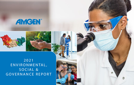 Miniature Amgen Rapport ESG 2021