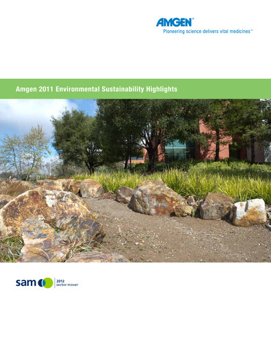 Miniature Amgen Rapport de durabilité 2011