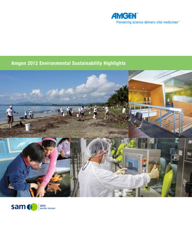 Miniature Amgen Rapport de durabilité 2012