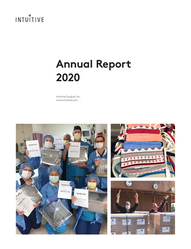 Thumbnail Intuitive Surgical Annual Report 2020