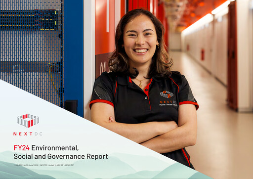 Thumbnail NEXTDC ESG Report 2024