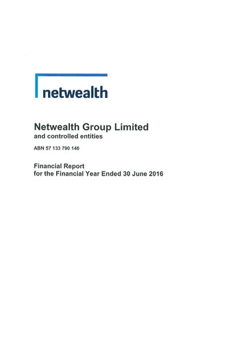 Thumbnail Netwealth Financial Report fy2016