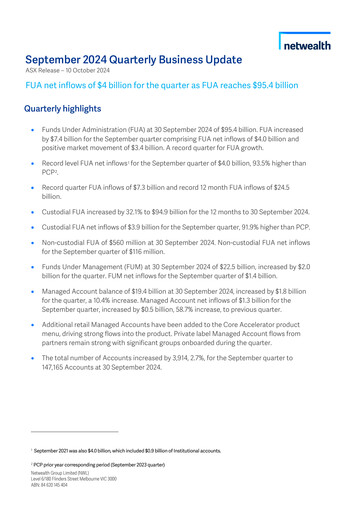 Vorschaubild Netwealth Quartalsbericht 2024-q3