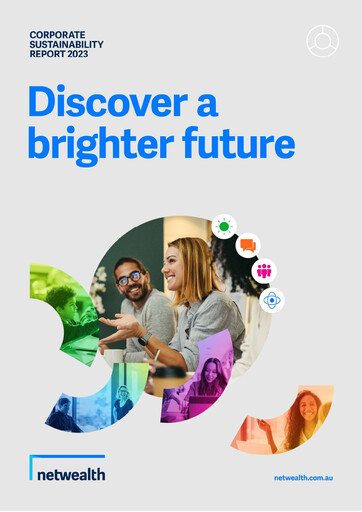 Miniature Netwealth Rapport de durabilité 2023