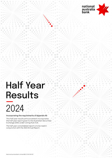 Thumbnail National Australia Bank Half-year Report 2024-h1