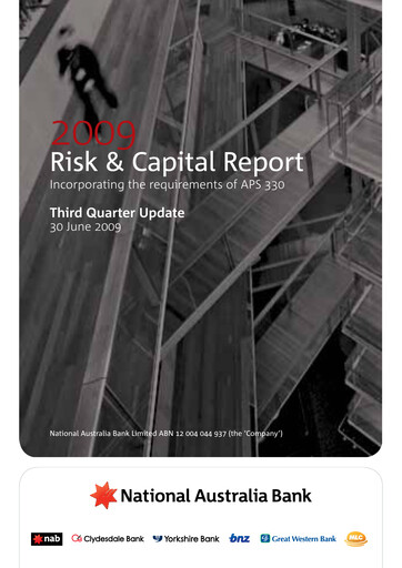 Thumbnail National Australia Bank Quarterly Report 2009-q3