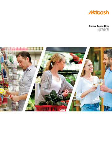 Thumbnail Metcash Annual Report 2016