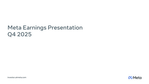 Thumbnail Meta (Facebook) Quarterly Report 2025-q4