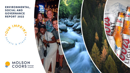Thumbnail Molson Coors ESG Report 2021