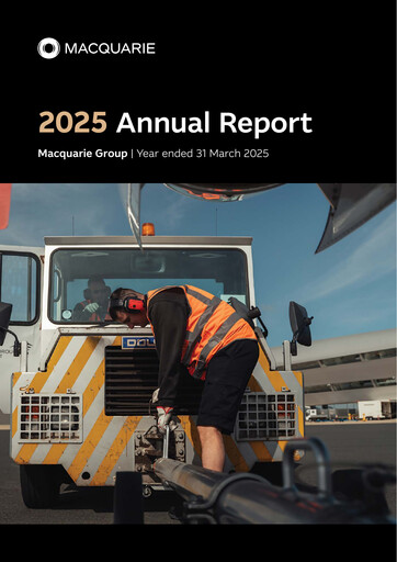 Miniature Macquarie Group Limited Rapport annuel 2025