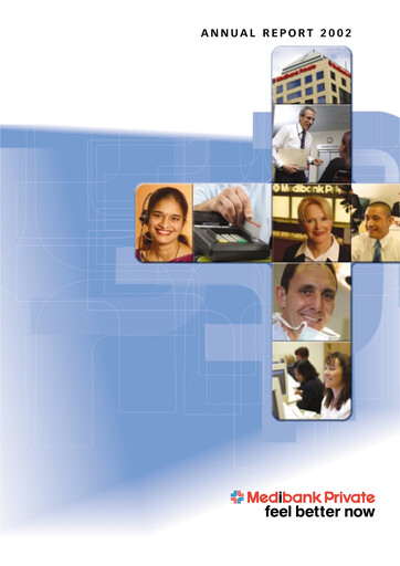 Thumbnail Medibank Annual Report 2002