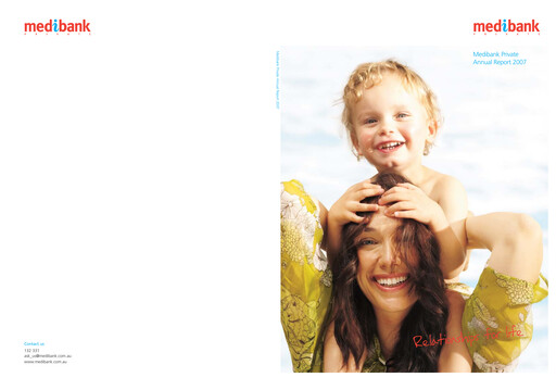Thumbnail Medibank Annual Report 2007