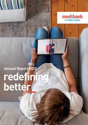 Thumbnail Medibank Annual Report 2020