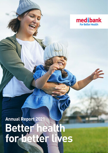 Thumbnail Medibank Annual Report 2021