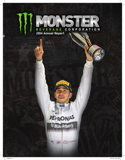 Thumbnail Monster Beverage Annual Report 2014