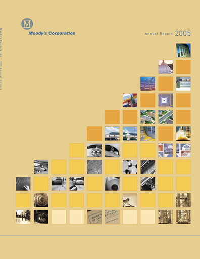 Thumbnail Moody's Annual Report 2005