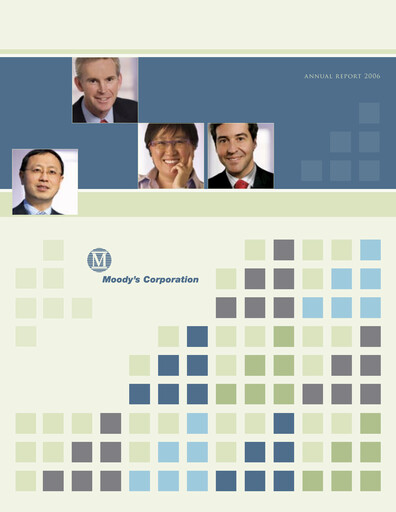 Thumbnail Moody's Annual Report 2006