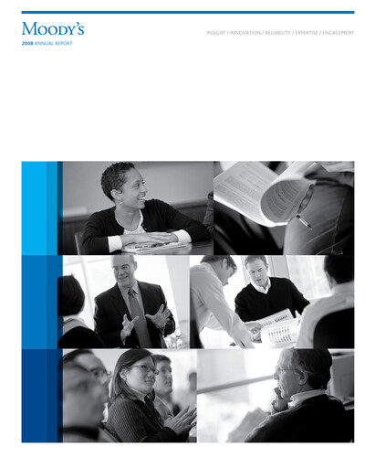 Thumbnail Moody's Annual Report 2008