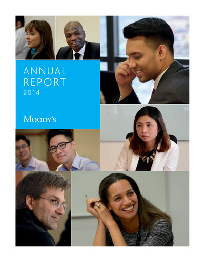 Thumbnail Moody's Annual Report 2014