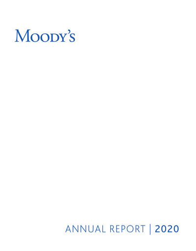 Thumbnail Moody's Annual Report 2020