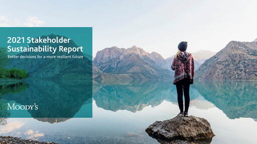 Thumbnail Moody's Sustainability Report 2021