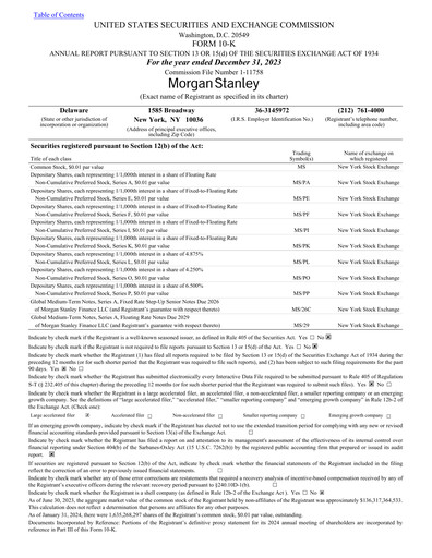 Thumbnail Morgan Stanley Annual Report 2023
