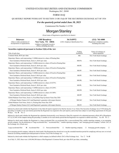 Vorschaubild Morgan Stanley Quartalsbericht 2023-q2