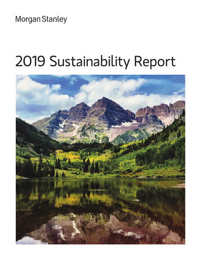Vorschaubild Morgan Stanley Nachhaltigkeitsbericht 2019