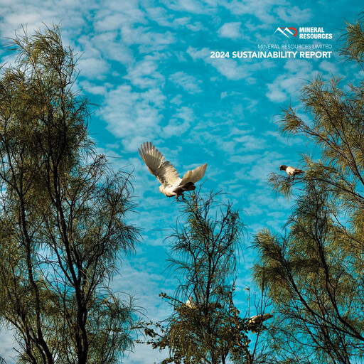 Thumbnail Mineral Resources Sustainability Report 2024