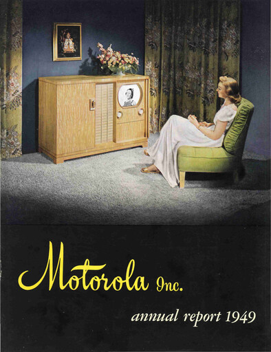Thumbnail Motorola Solutions
 Annual Report 1949