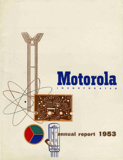 Thumbnail Motorola Solutions
 Annual Report 1953