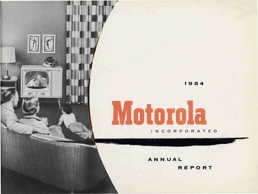 Thumbnail Motorola Solutions
 Annual Report 1954