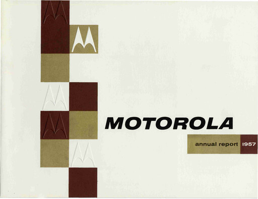 Thumbnail Motorola Solutions
 Annual Report 1957